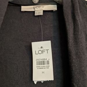 Loft duster sweater